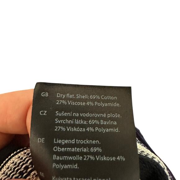 COS Women's Knit Tank Blue White Sleeveless Blouse Women's Size Small NWT - Picture 5 of 8